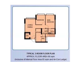 Blk 221A Matilda Edge (Punggol), HDB 3 Rooms #581347521